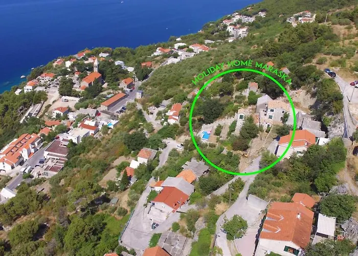 Seaview With Swimming Pool & Parking Brela